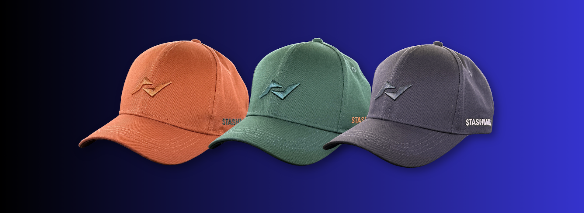 Cap Crest - Terracotta - Moss green - Dark Grey 